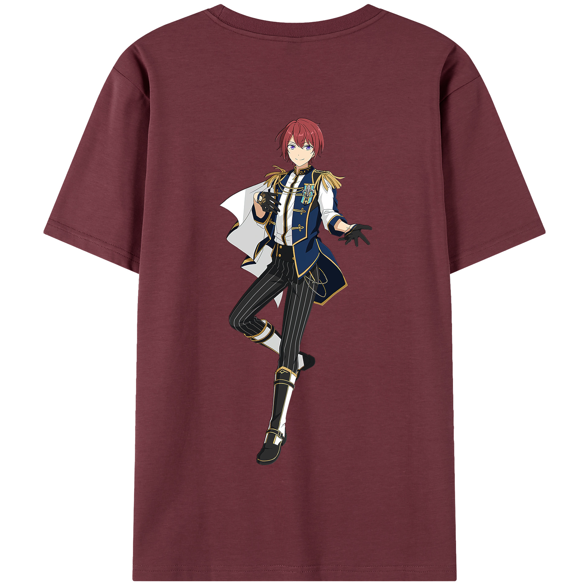（画像用） あんさんぶるスターズ! Ensemble Stars 綿100％半袖Tシャツ（背面プリント）